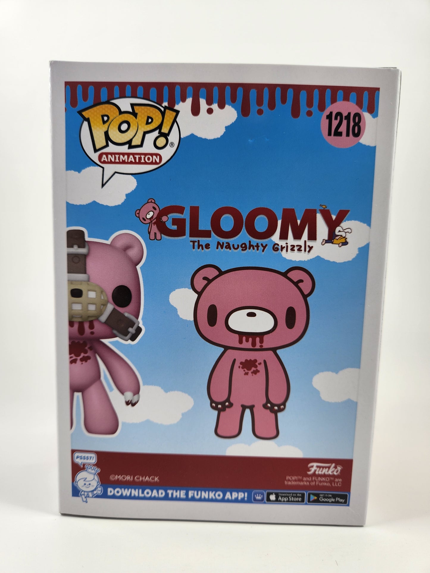 Funko Pop Animation Gloomy Bear Flocked 1218 Toy Tokyo New York 2022