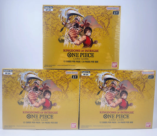 One Piece Trading Card Game – Kingdoms of Intrigue OP-04 Booster Box