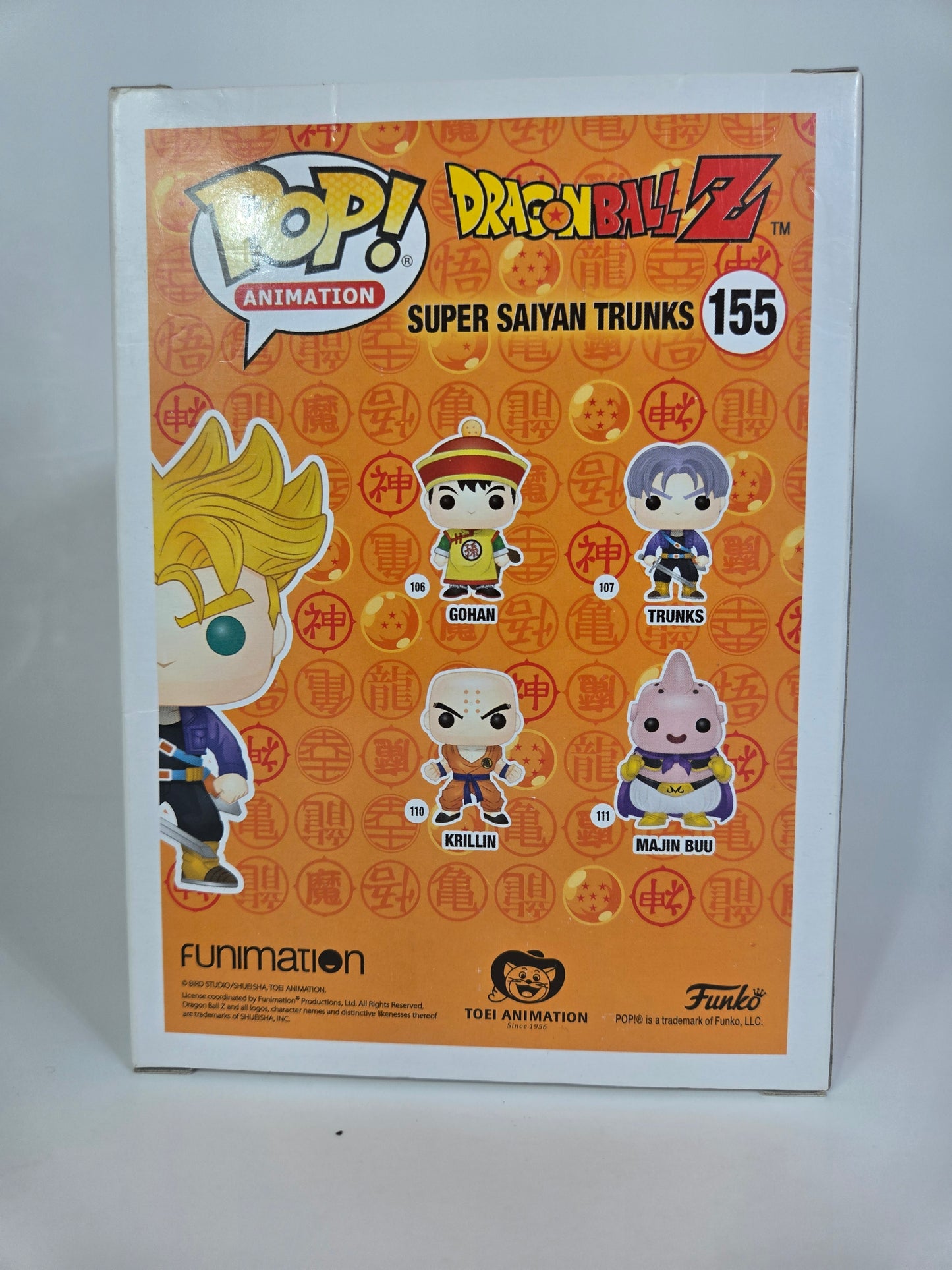 Funko Pop #155 Dragon Ball Super Super Saiyan Trunks NYCC 2016