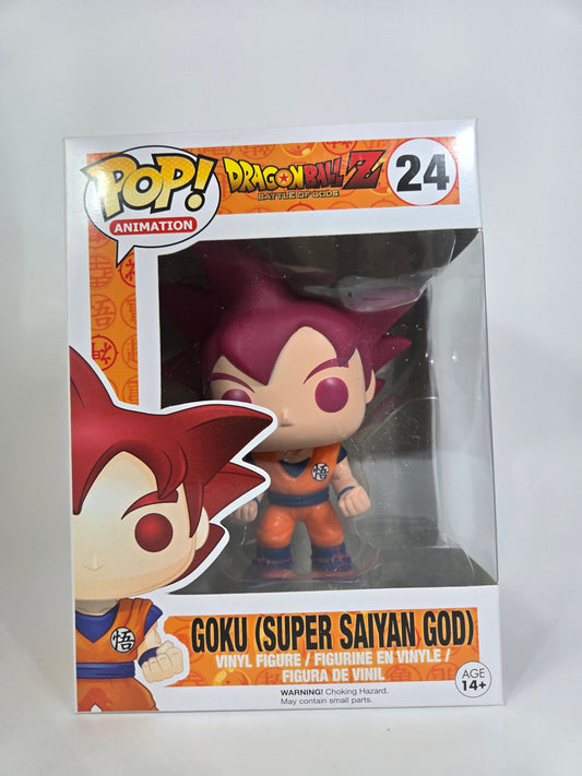 Funko Pop! Vinyl: Dragon Ball Z - Goku (Super Saiyan God) #24