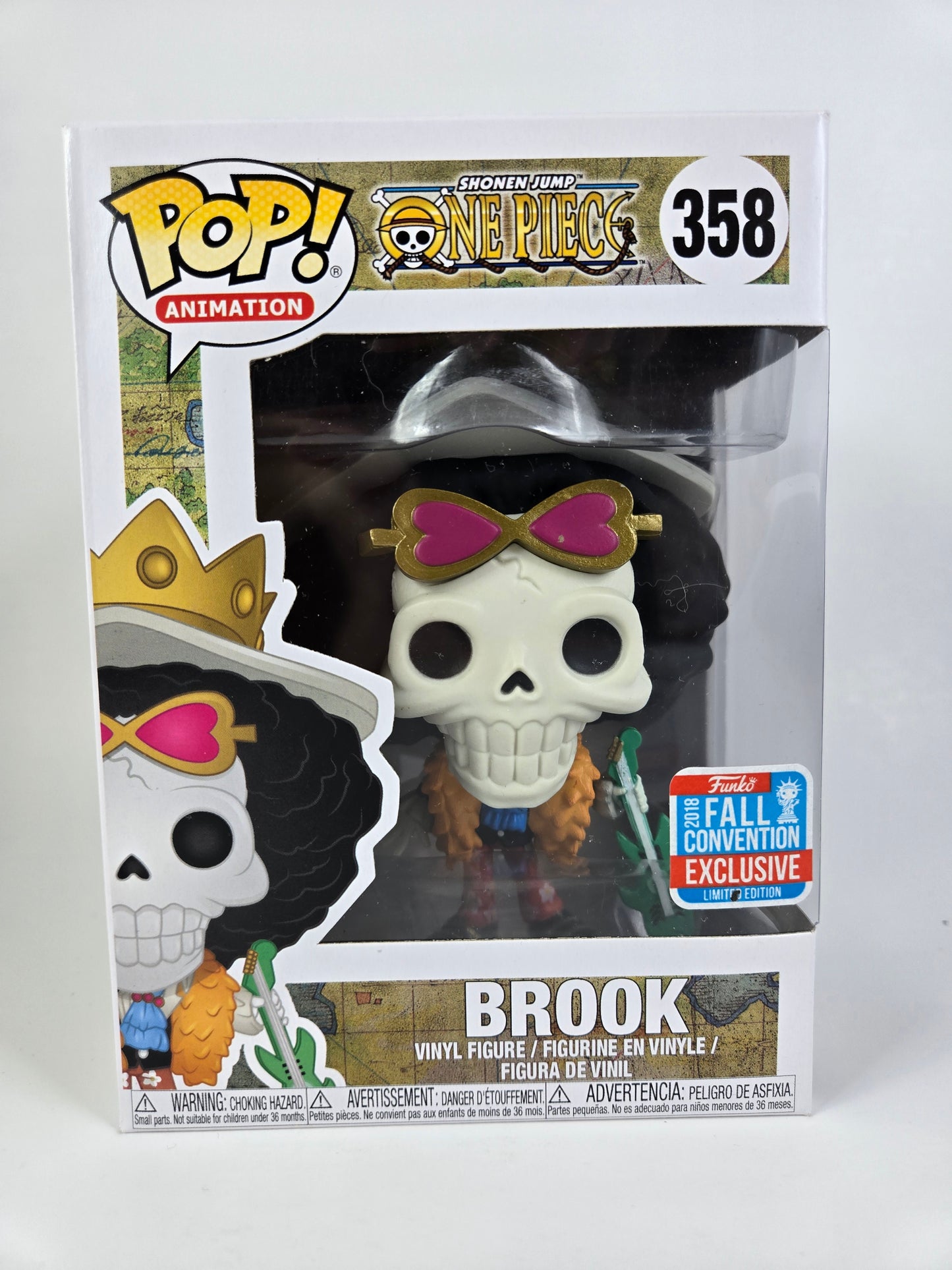 Funko Pop Anime One Piece Brook 358 (Convention Exclusive)