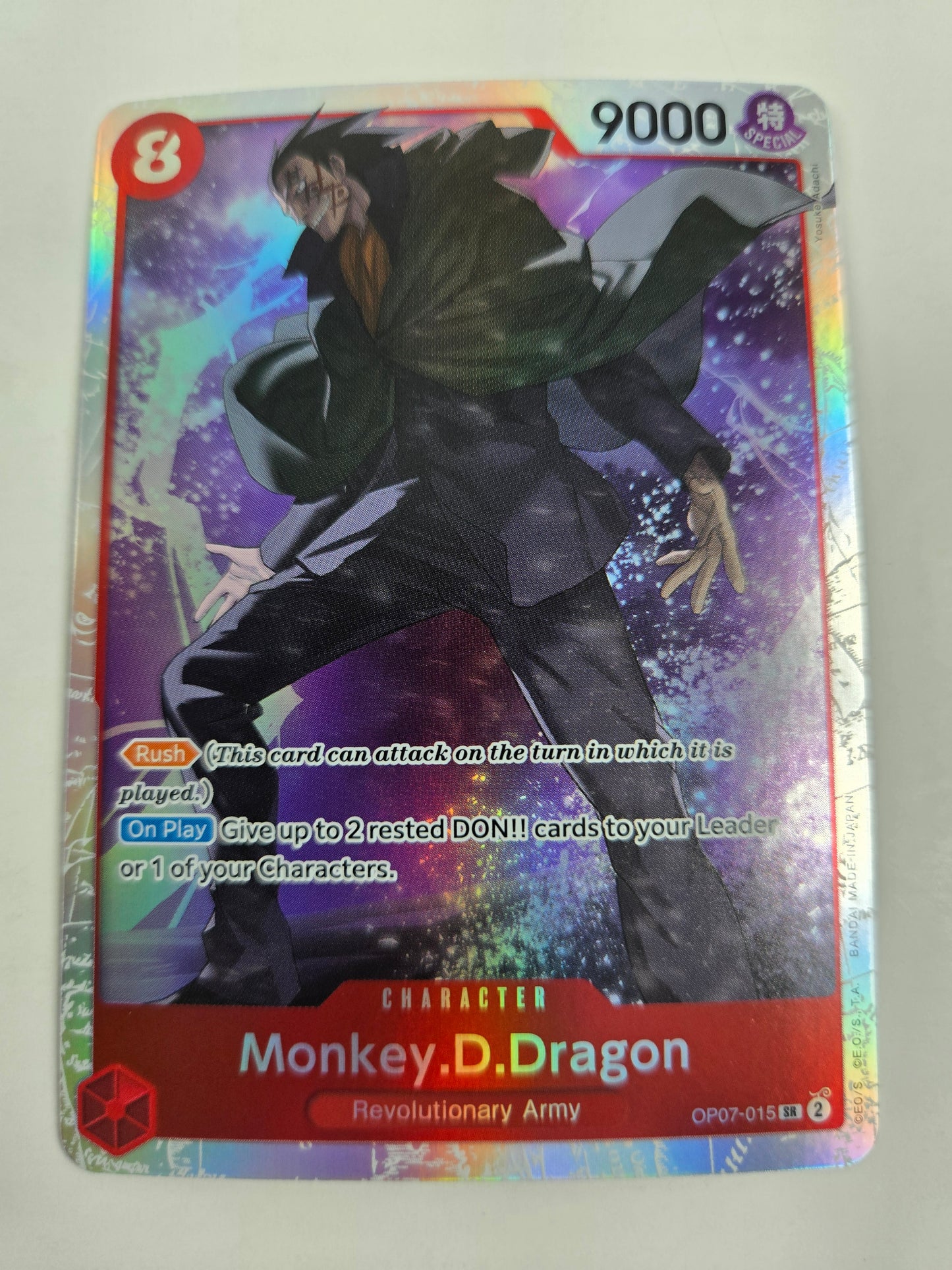 Monkey.D.Dragon OP07-015 SR One Piece Trading Card Game TCG Single