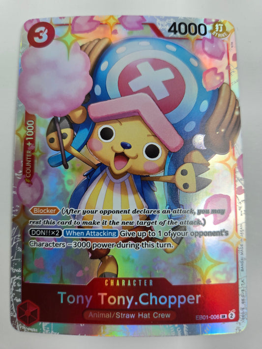 Tony Tony. Chopper EB01-006 SR One Piece Trading Card Game TCG Single