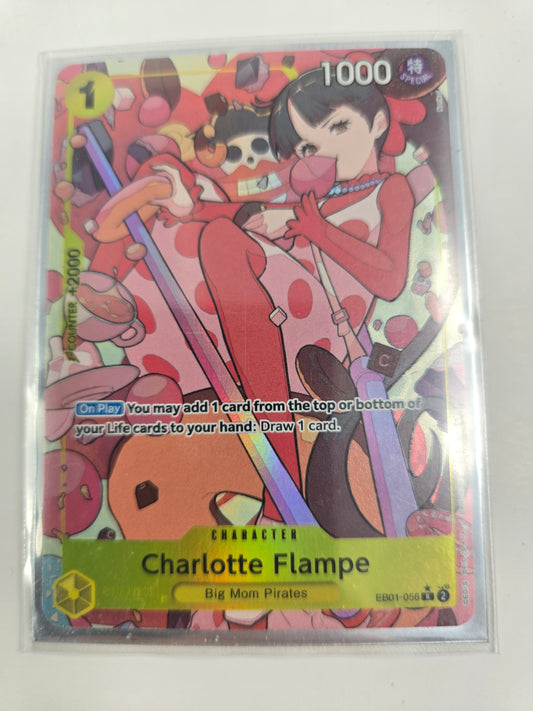 Charlotte Flampe EB01-056 Alternate Art Rare One Piece Trading Card Game TCG Single
