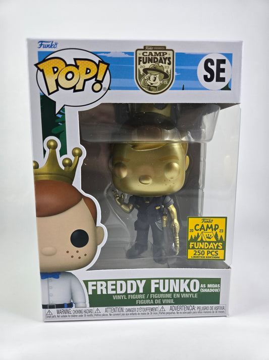 Funko Pop Freddy as Midas Shadow Fortnite - 2023 Fundays 250 Piece Exclusive