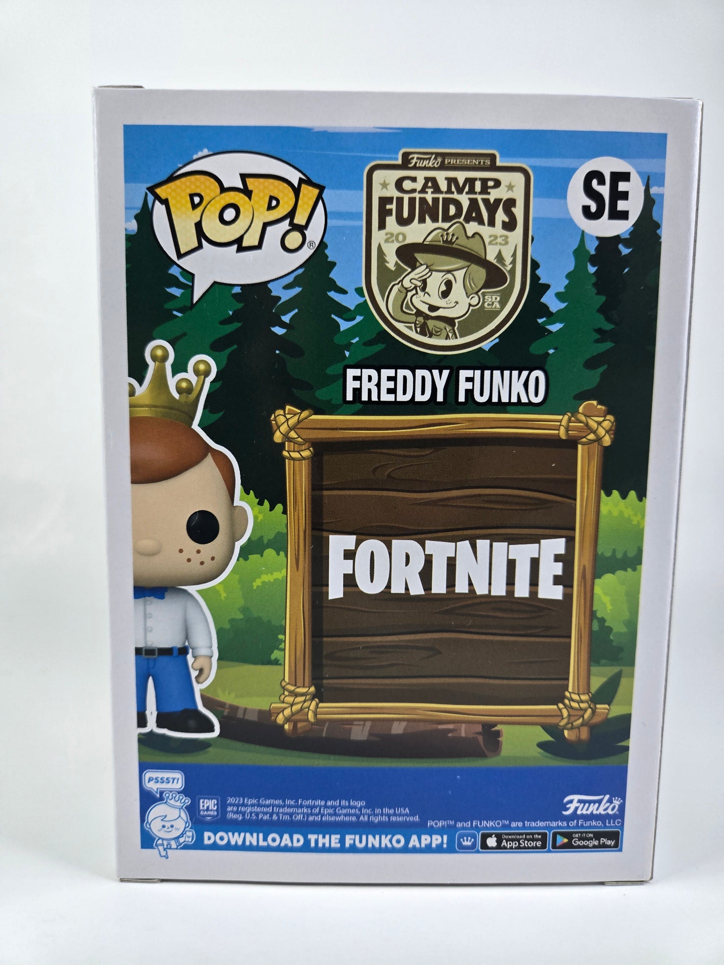 Funko Pop Freddy as Midas Shadow Fortnite - 2023 Fundays 250 Piece Exclusive