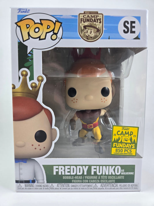 Funko Pop Freddy as Wolverine Marvel - 2023 Fundays 850 Piece Exclusive