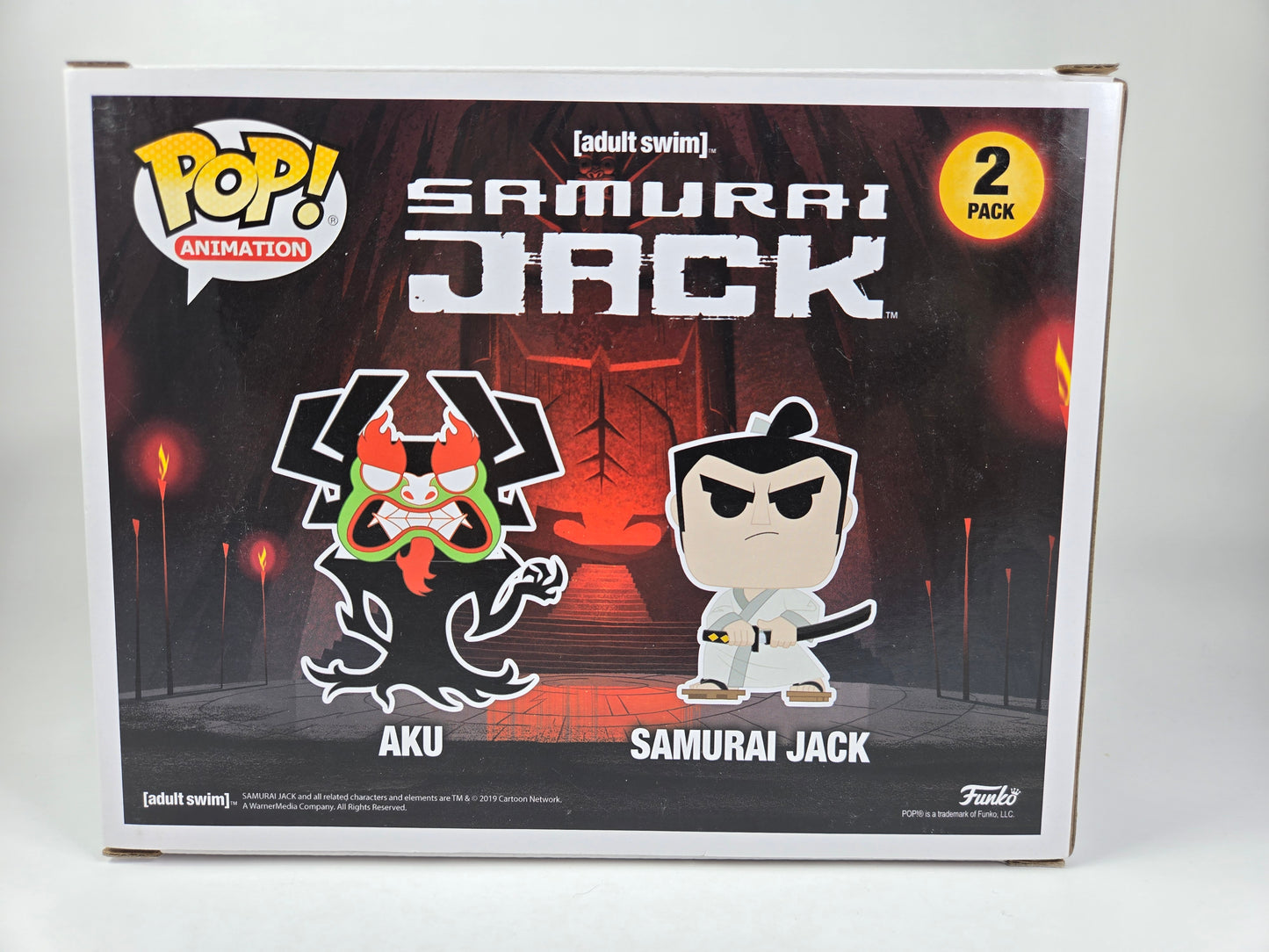 Funko Pop Aku and Samurai Jack 2 Pack New York Comic Con Exclusive