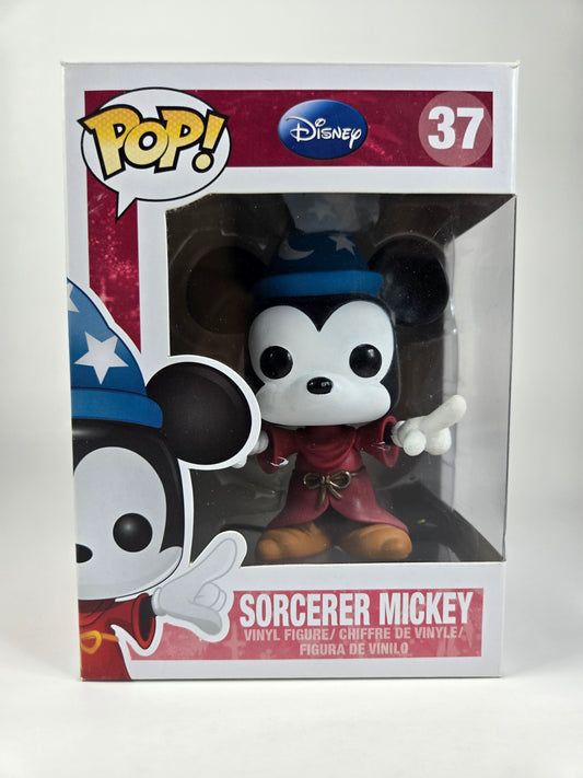 Funko Pop Disney Sorcerer Mickey 37 Vaulted