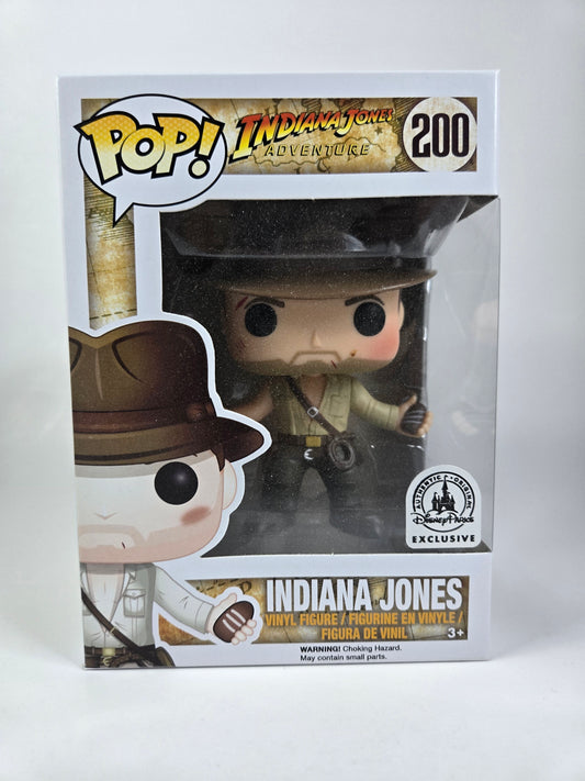 Funko Pop Indiana Jones 200 Disney Parks Exclusive Damaged Box