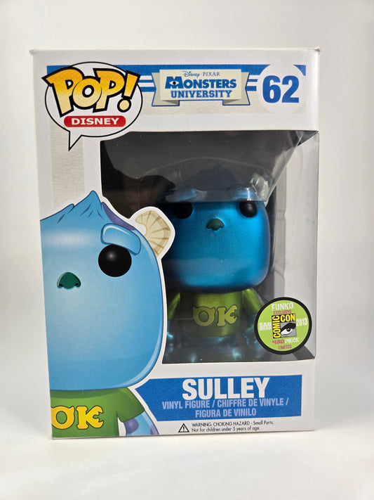 Funko Pop Disney Pixar Monsters University Sulley 62 SDCC 2013 Exclusive 480 Piece