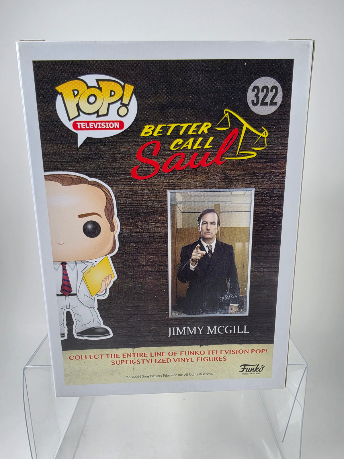 Funko Pop Television Better Call Saul Jimmy McGill 322