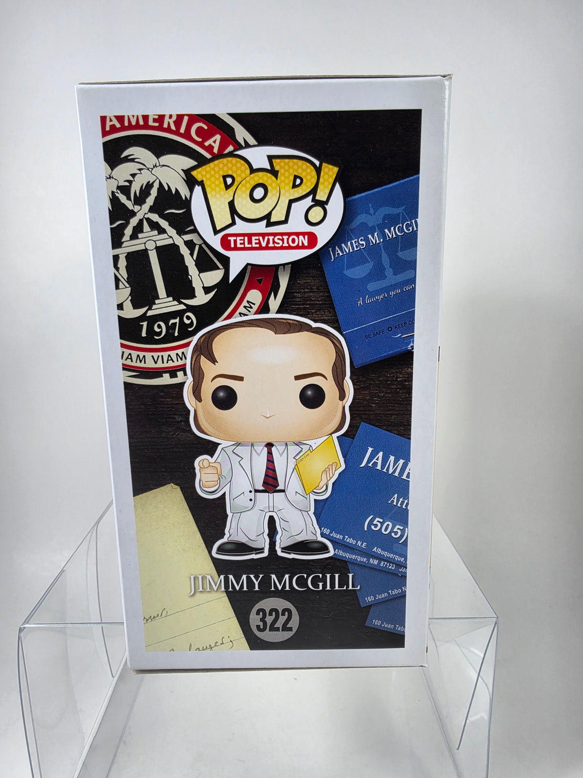 Funko Pop Television Better Call Saul Jimmy McGill 322