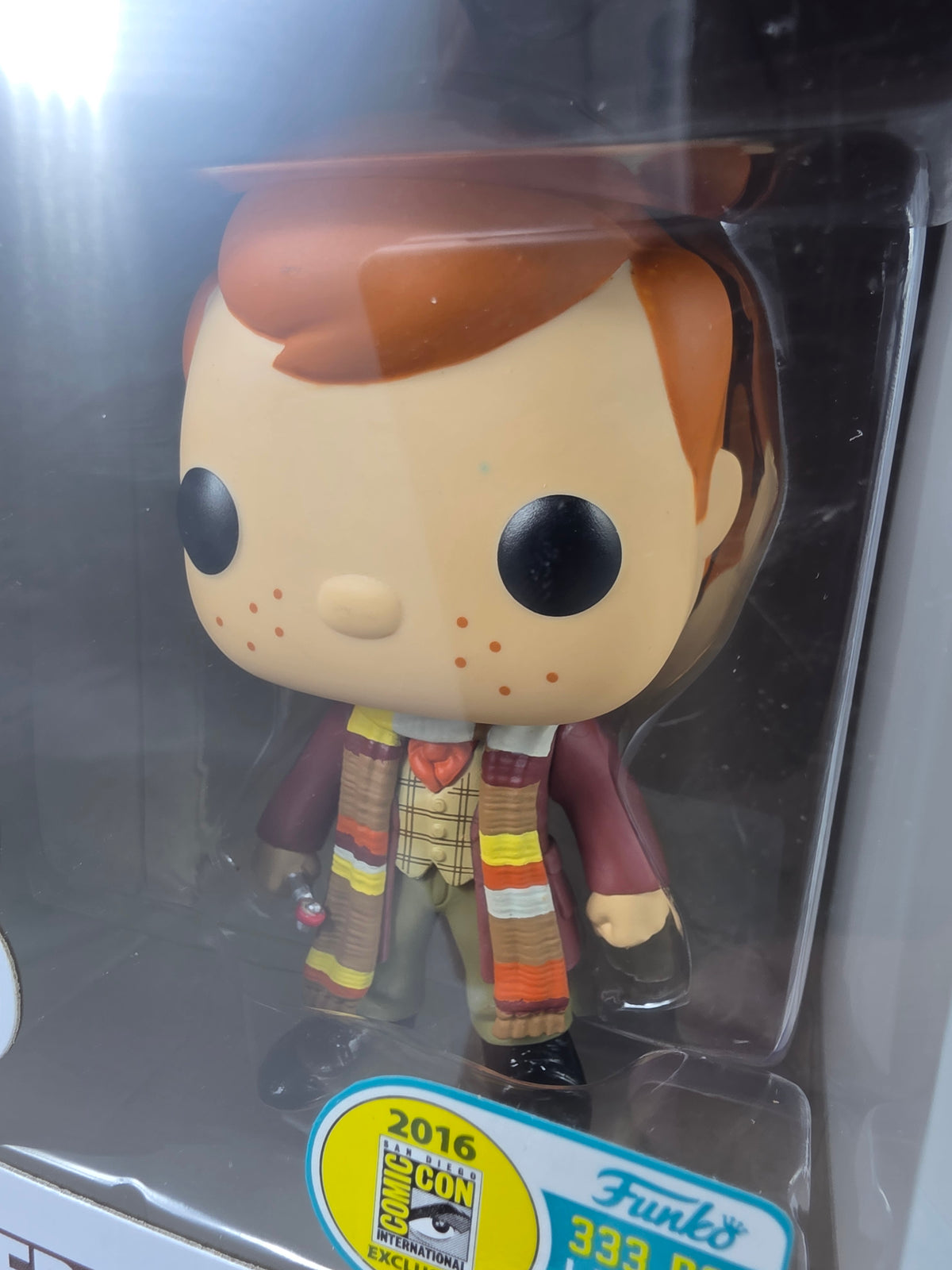 Freddy Funko Pop as the Fourth Doctor Doctor Who 45 SDCC 2016 333 Pcs Limited