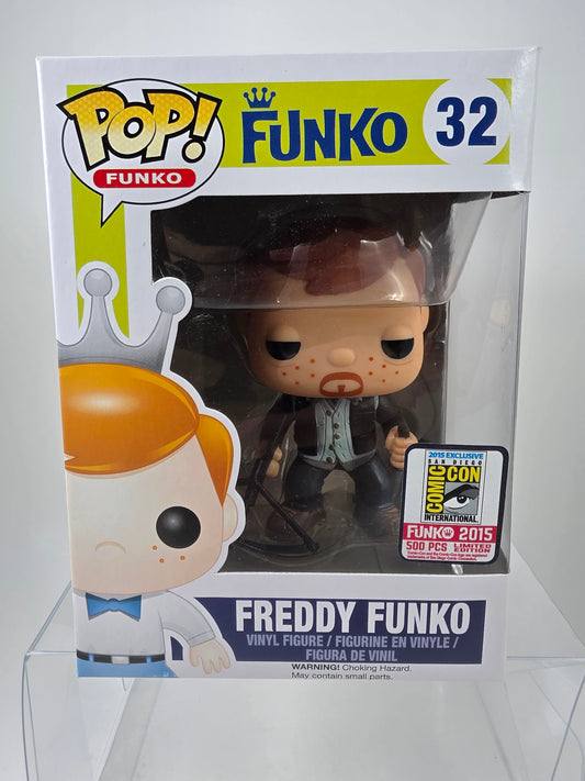 Freddy Funko Pop as Daryl Dixon The Walking Dead 32 SDCC 2015 500 Pcs Limited