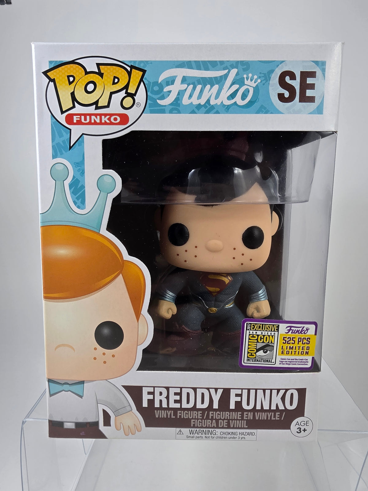 Freddy Funko Pop as Superman Justice League SDCC 2017 525 Pcs Limited