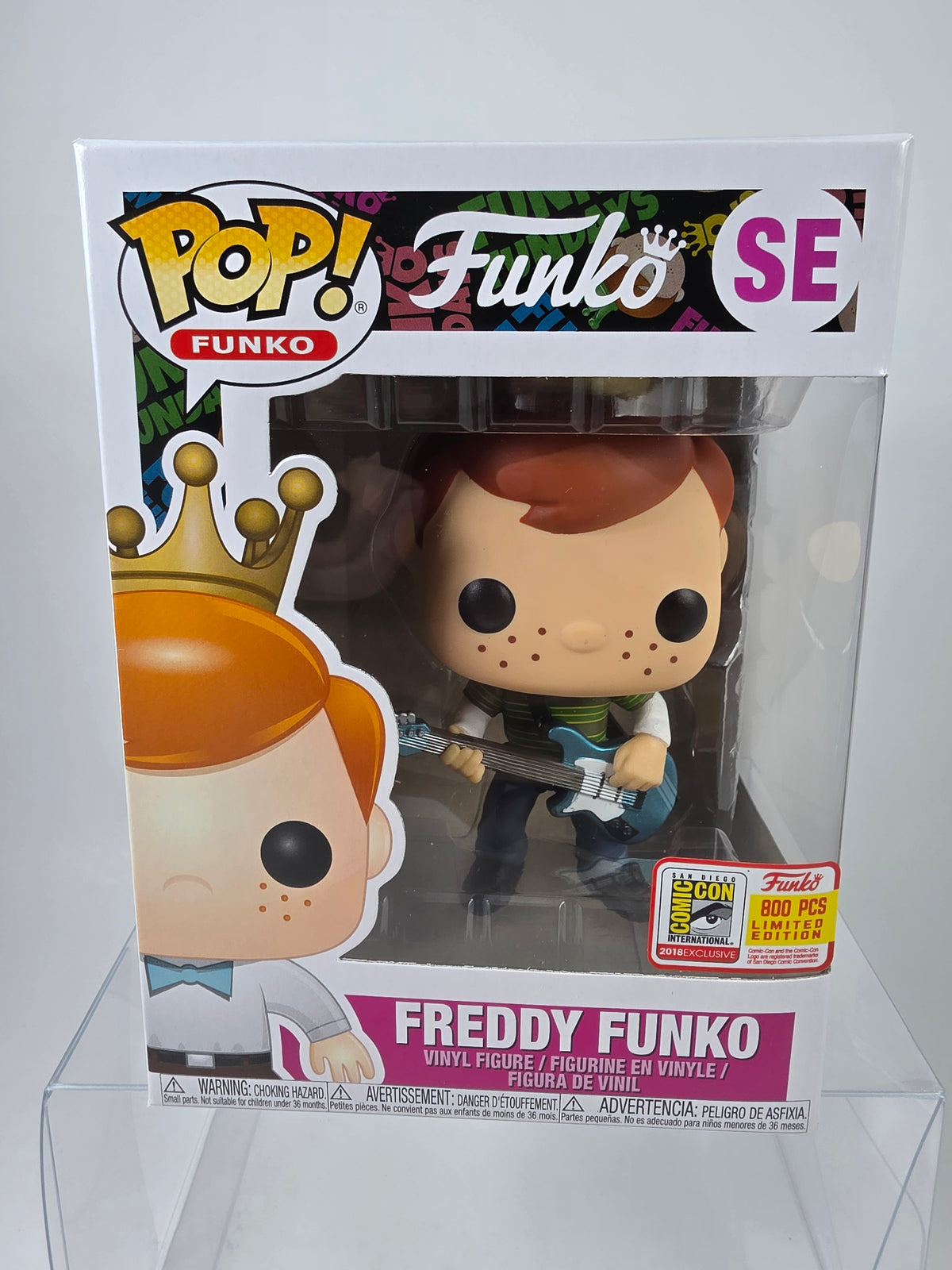 Freddy Funko Pop as Kurt Cobain SDCC 2018 800 Pcs Limited