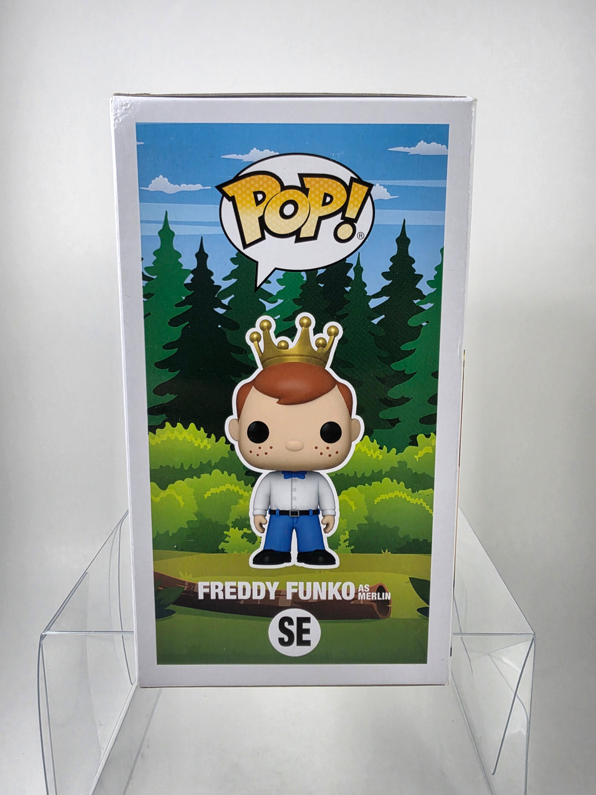 Freddy Funko Pop as Merlin Diamond Collection Disney Camp Fundays 2023 500 Pcs Limited