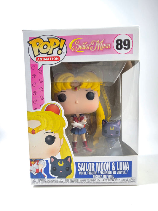 Funko Pop Animation Sailor Moon Sailor Moon & Luna 89