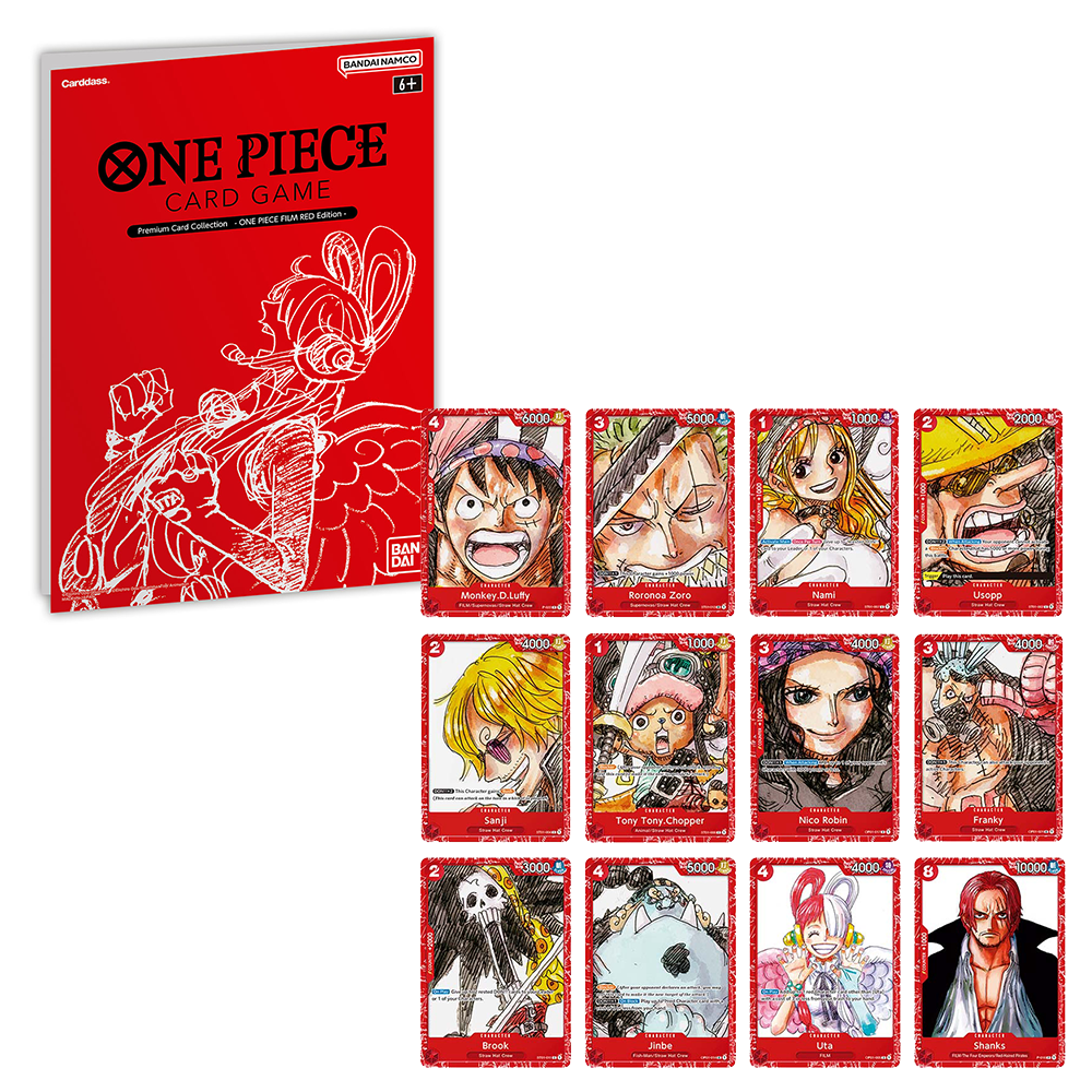 One Piece Trading Card Game - Film Red Edition Premium Card Collection