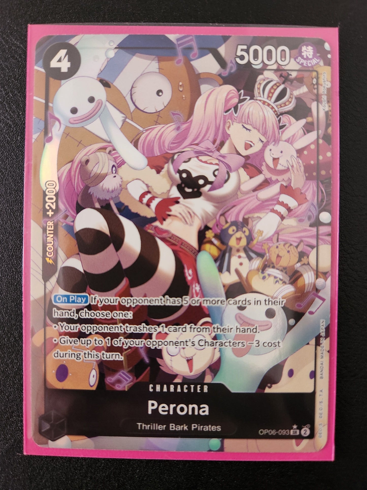 Perona – OP06-093 Alternate Art SR – Wings of the Captain – One Piece TCG