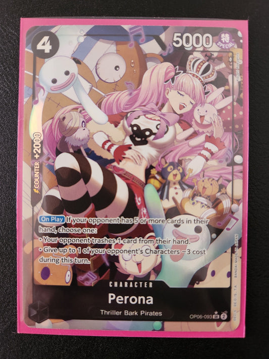 Perona – OP06-093 Alternate Art SR – Wings of the Captain – One Piece TCG