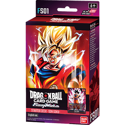 Fusion World Trading Card Game FS01 Goku Starter Deck