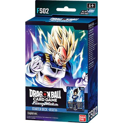 Fusion World Trading Card Game FS02 Vegeta Starter Deck