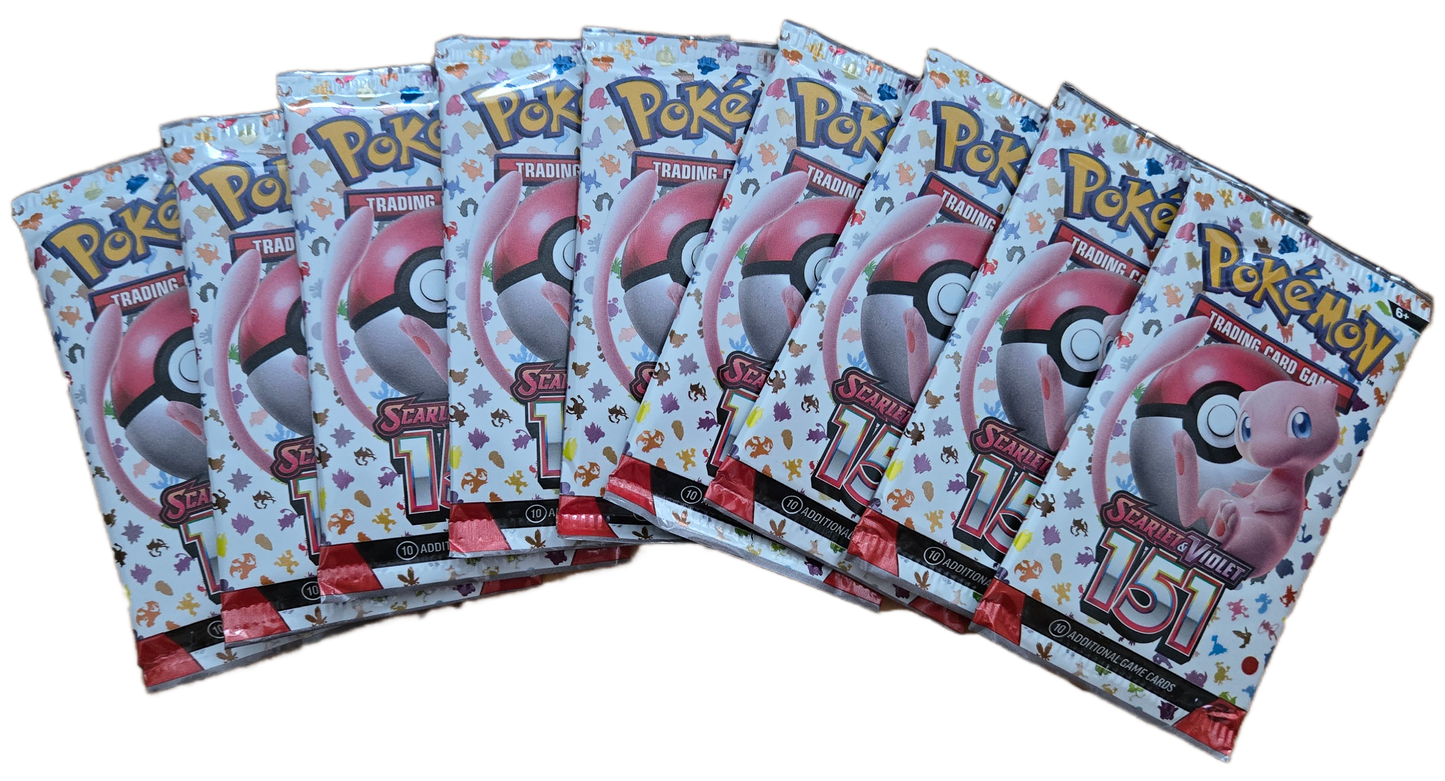 Pokemon - Scarlet & Violet - 151 - Individual Booster Packs