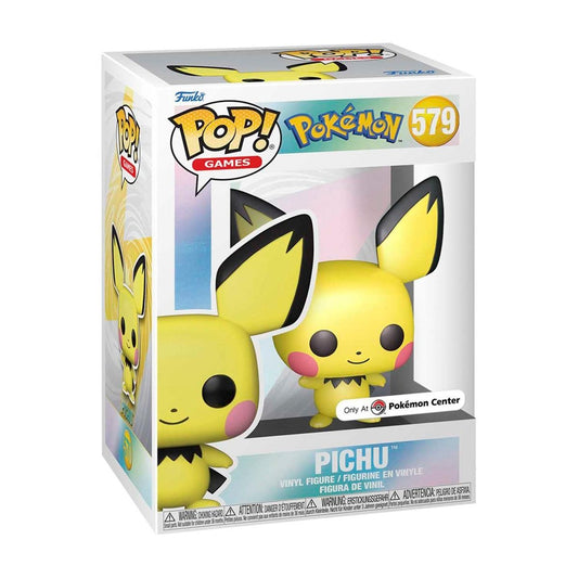 Funko Pop Pichu Pearlescent Vinyl Figure 579 (Pokémon Centre Exclusive)