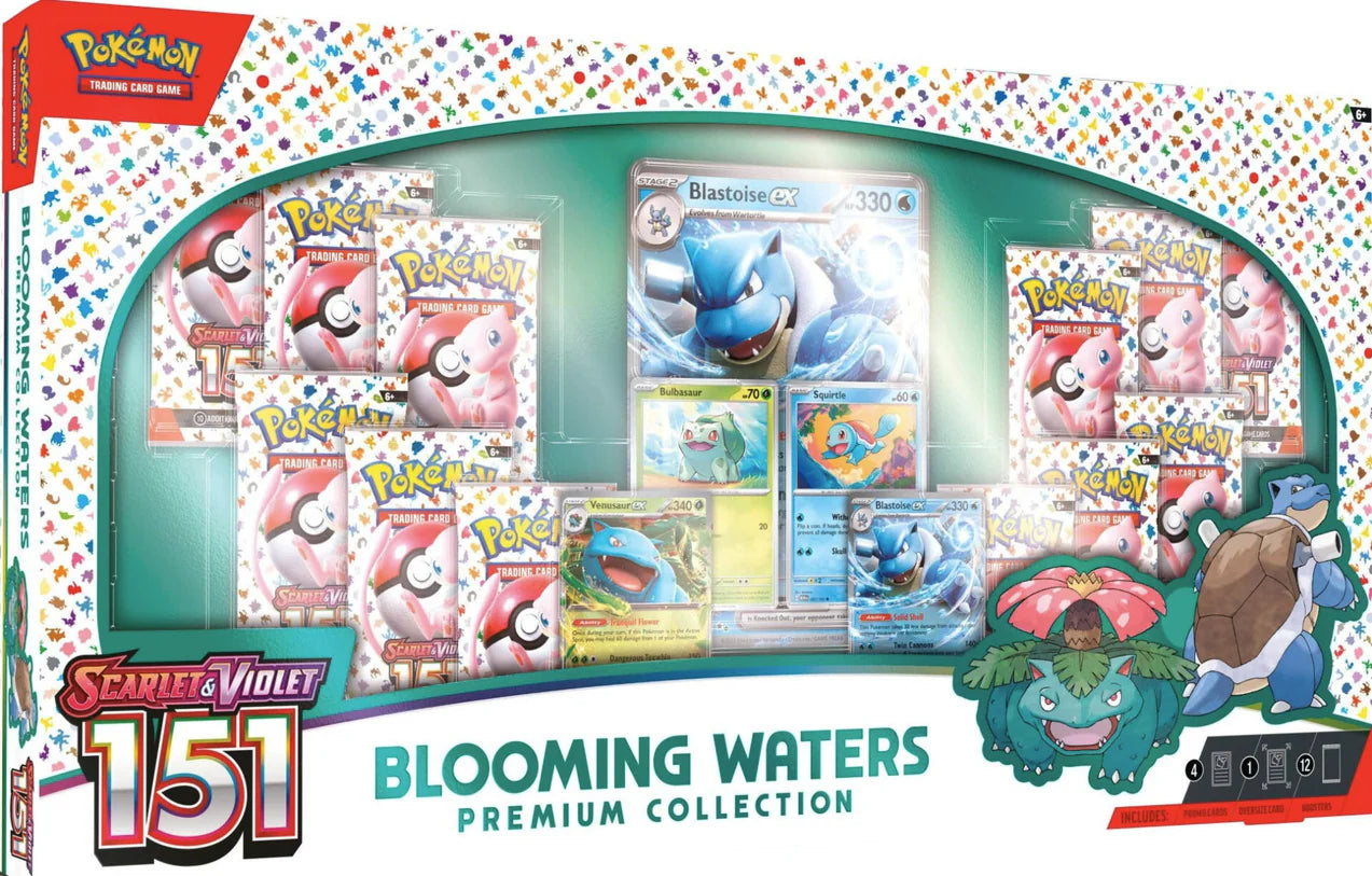 Pokemon - Scarlet & Violet - 151 - Blooming Waters Premium Collection