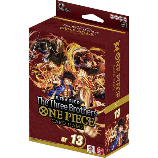 Three Brothers Starter Deck ST13 One Piece Trading Card Game