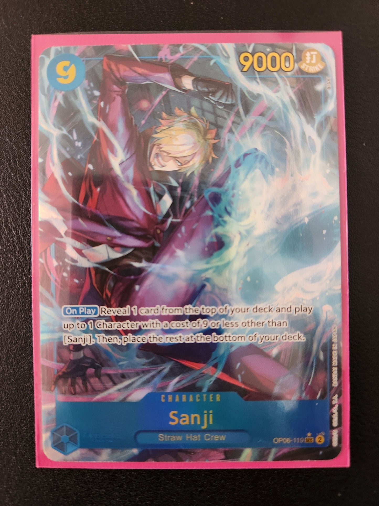 Sanji – OP06-119 Alternate Art SEC – Wings of the Captain – One Piece TCG