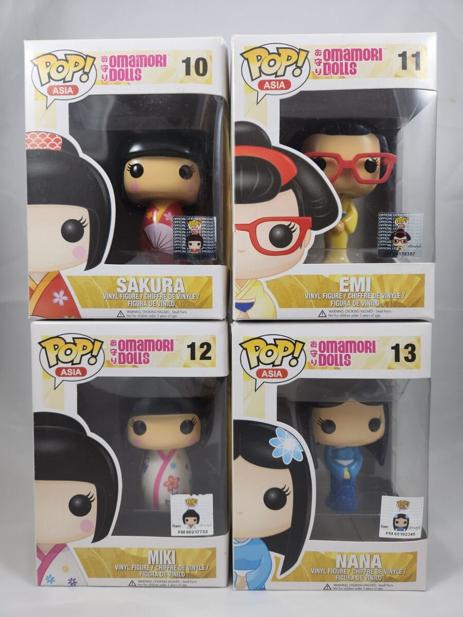 Funko Pop Omamori Dolls Set of 4