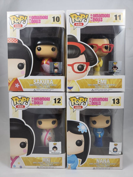 Funko Pop Omamori Dolls Set of 4