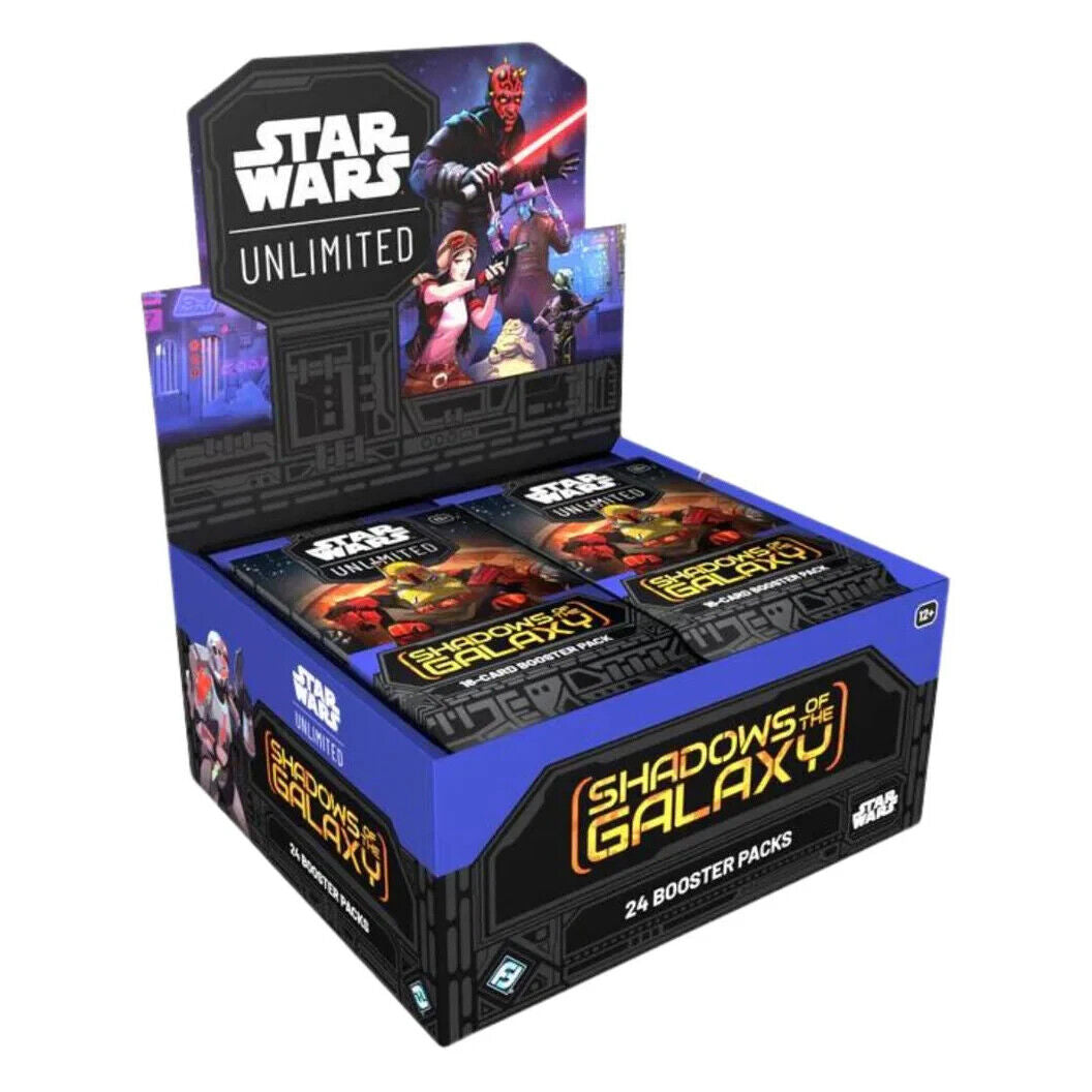 Star Wars Unlimited Shadows of the Galaxy Booster Box - Trading Card Game TCG