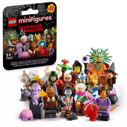 Complete Set of (12) Lego Dungeons and Dragons Minifigures 71047