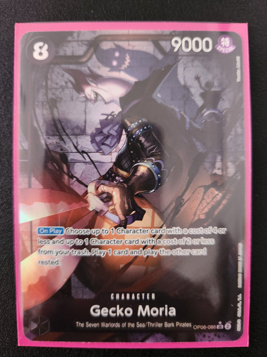 Gecko Moria – OP06-066 Alternate Art SR – Wings of the Captain – One Piece TCG